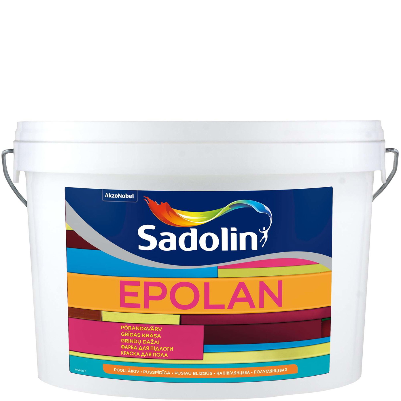 Grindų dažai SADOLIN EPOLAN, pusiau blizgūs, baltos sp., BW bazė, 5 l-0