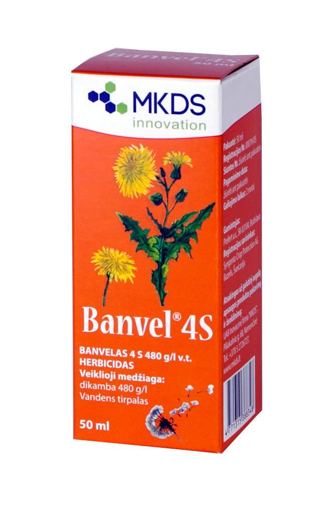 Herbicidas BANVEL, 50 ml-0