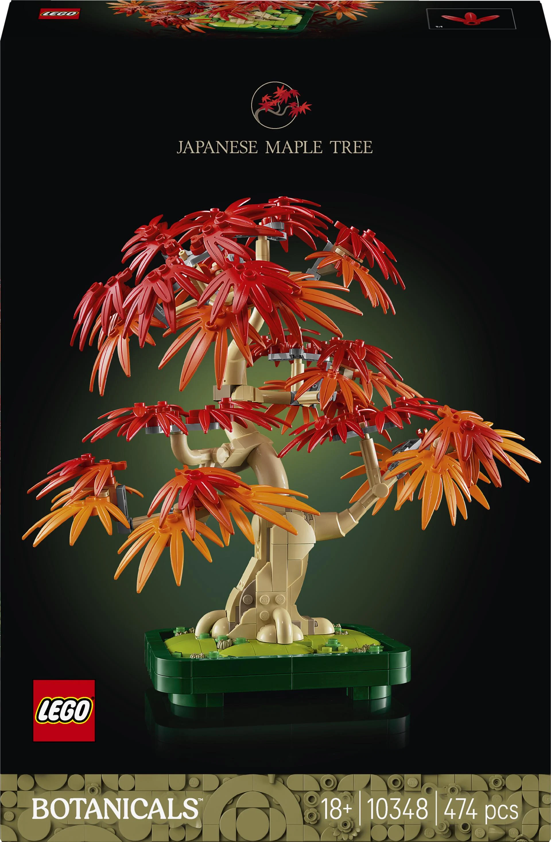 Konstruktorius LEGO® Botanicals Japanese Red Maple Bonsai Tree