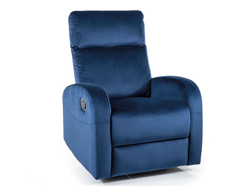 Fotelis OLIMP, tamsiai mėlynas - 1