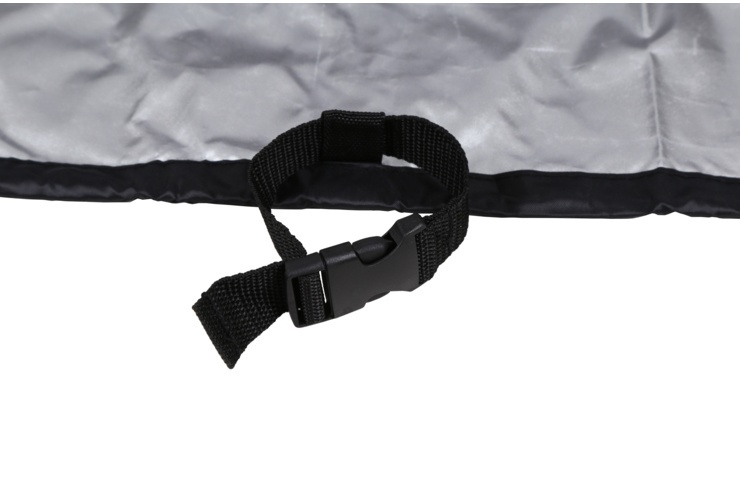 Lauko baldų uždangalas, 180 x 300 x 70 cm, juodas - 5