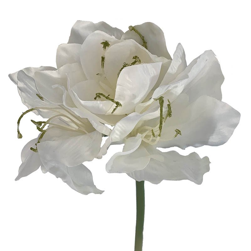 Dirbtinė gėlė AMARILIS, kreminės sp., 63 cm - 2