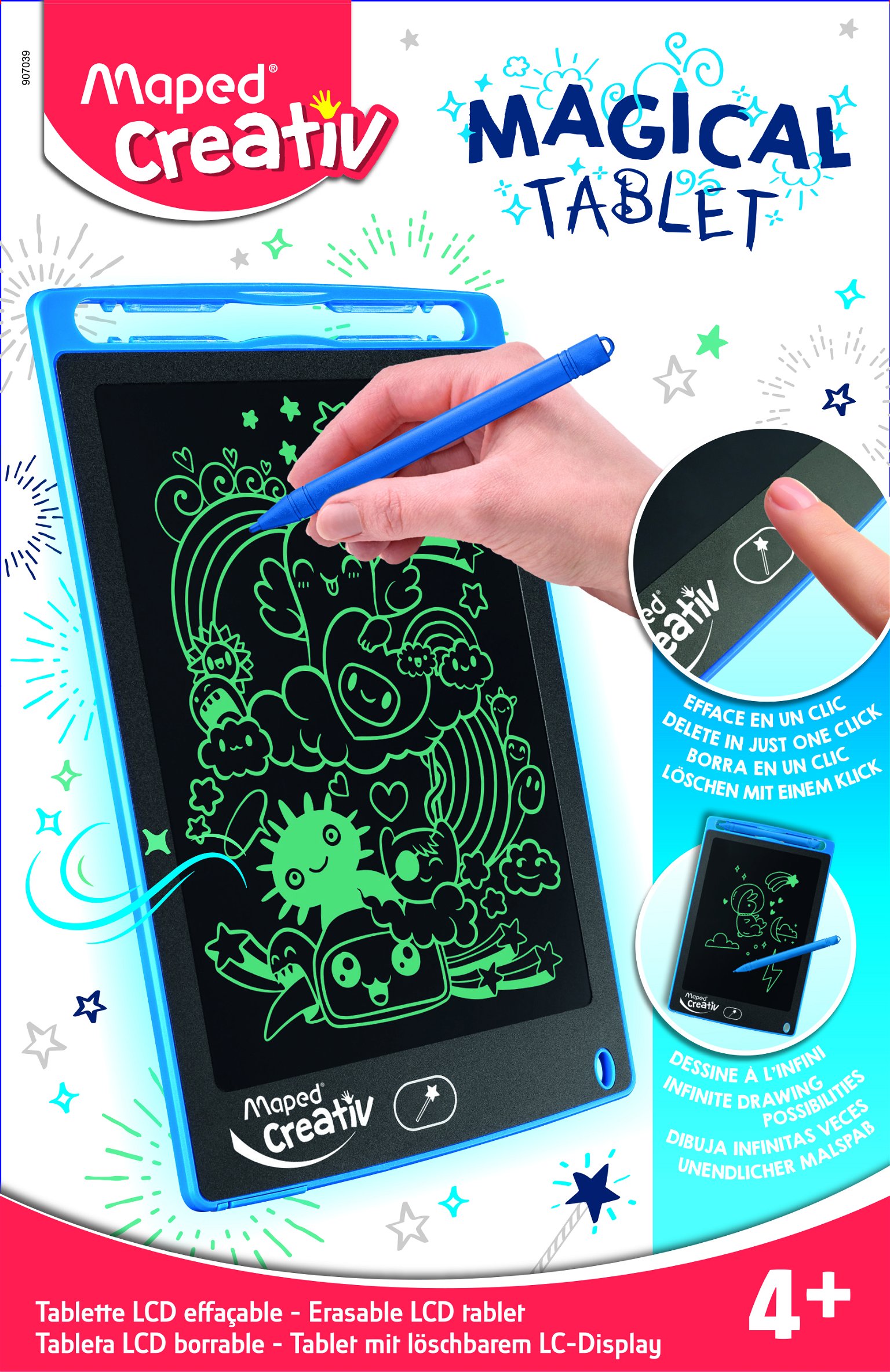 Piešimo lenta LCD MAPED Creativ Magical Tablet