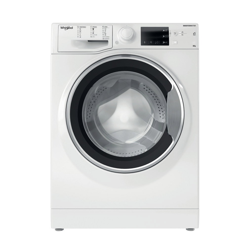 Skalbimo mašina Whirlpool WRBSB 6249 W EU, 6 kg, balta - 2