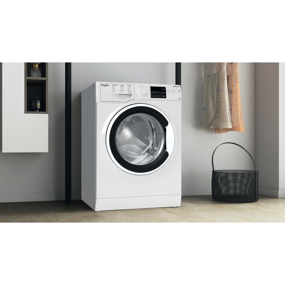 Skalbimo mašina Whirlpool WRBSB 6249 W EU, 6 kg, balta - 7