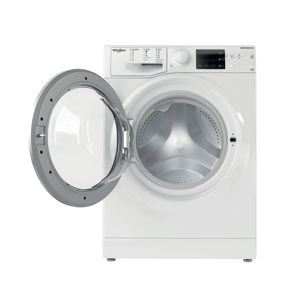 Skalbimo mašina Whirlpool WRBSB 6249 W EU, 6 kg, balta - 3