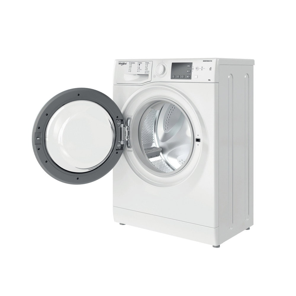 Skalbimo mašina Whirlpool WRBSB 6249 W EU, 6 kg, balta - 4