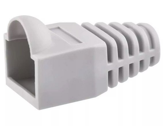 RJ45 jungčių apsauga, pilkos sp, 20 vnt.-0