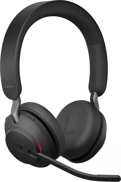 Belaidės ausinės Jabra Evolve2 65 Link380a MS Stereo, juoda - 1