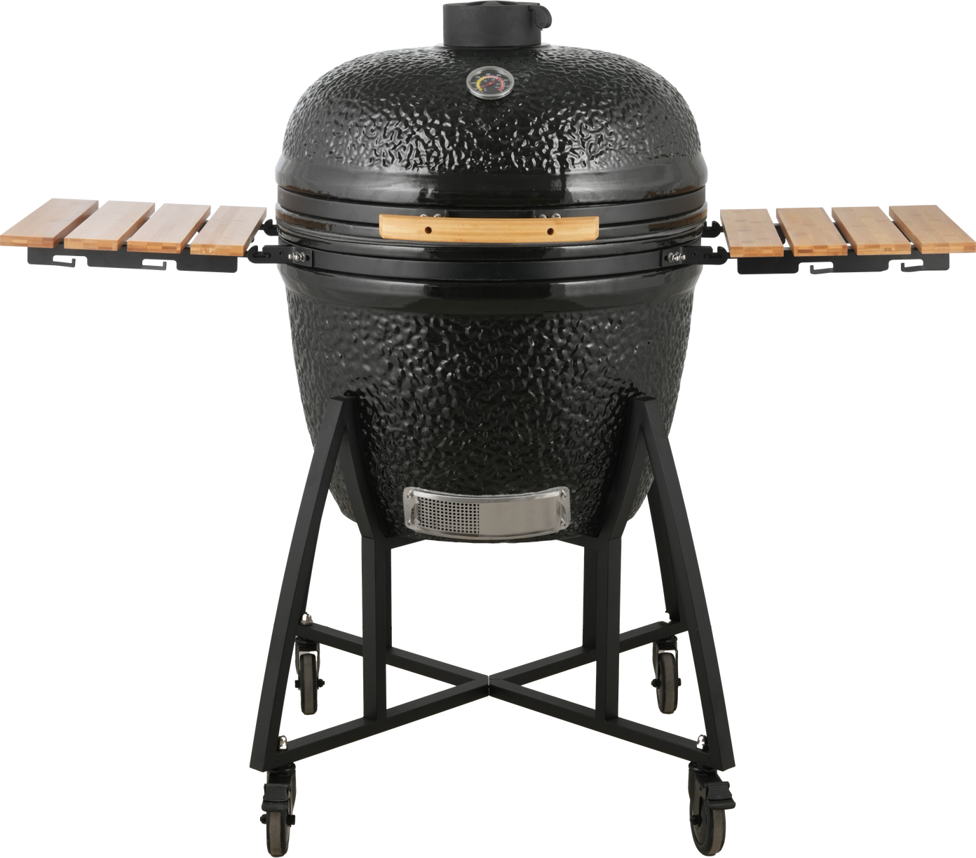 Keraminė kepsninė Kamado Classic Series 26", 66 cm, juodos sp.-0