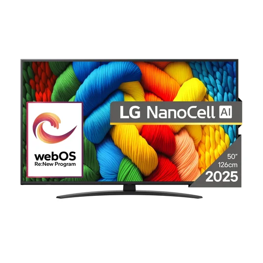 Televizorius LG 50NANO81A3A 4K UHD, 50" - 1