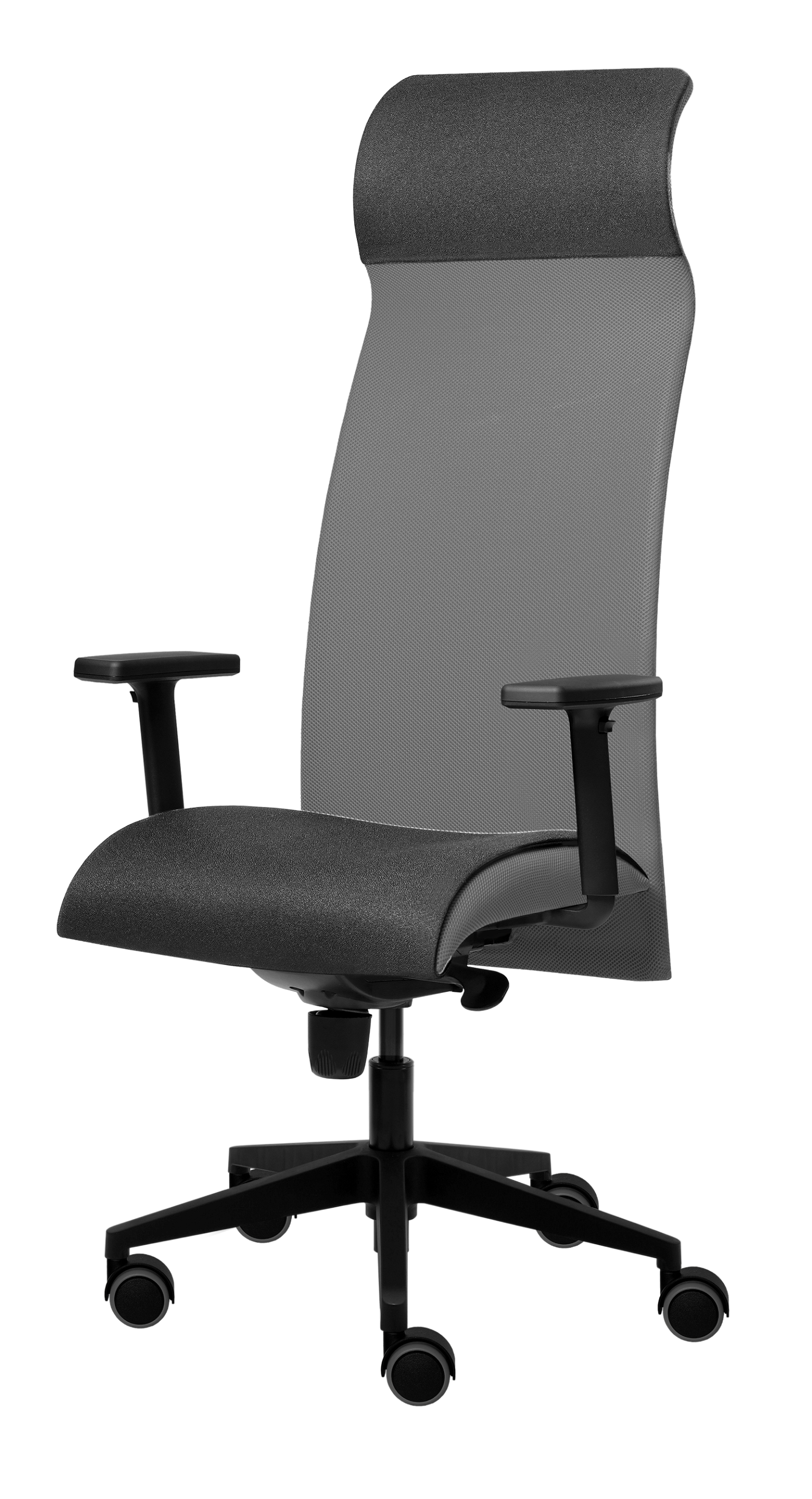 Biuro kėdė Tronhill Solium Executive, pilkos spalvos - 1