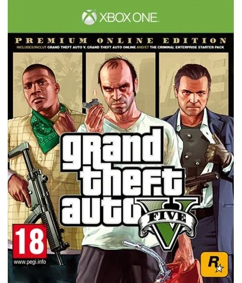 Xbox One žaidimas Rockstar Games Grand Theft Auto V Premium Online Edition-1