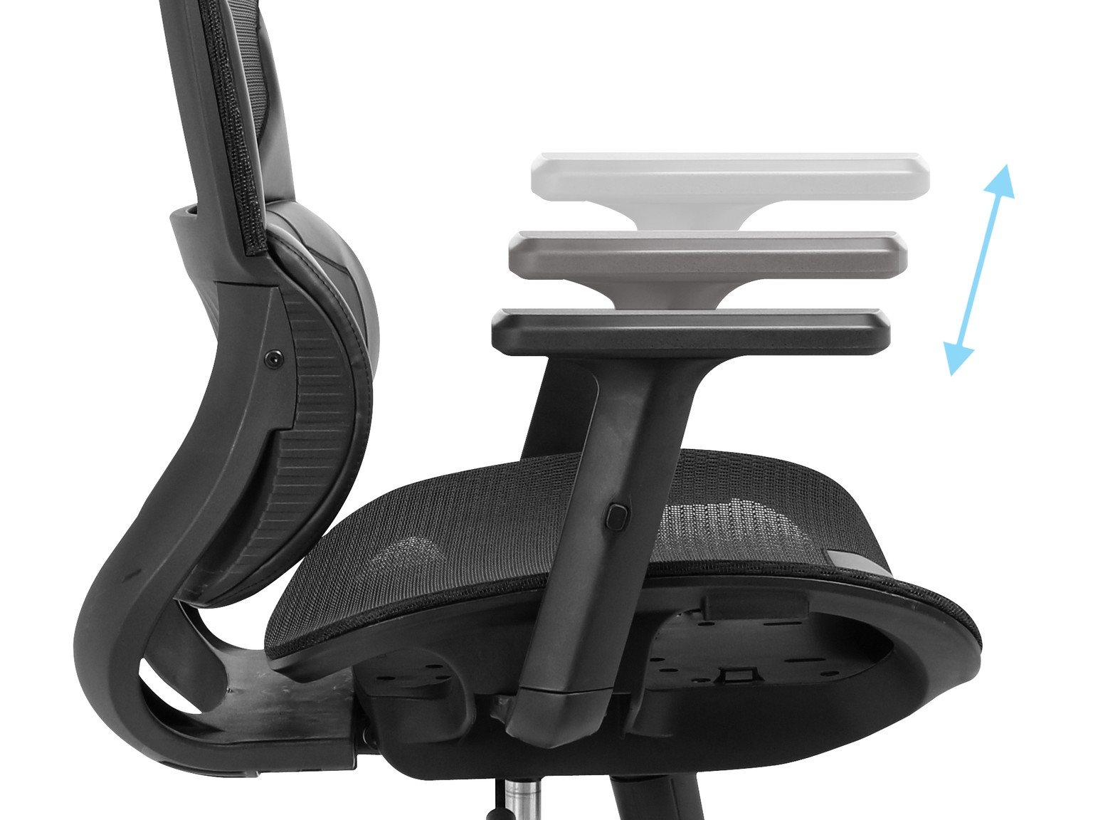 Žaidimų kėdė Sandberg ErgoFusion 640-95, juoda - 7
