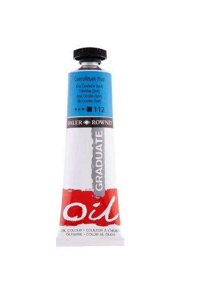 Aliejiniai dažai GRADUATE, ceruleumo mėlynos sp., 38 ml-0