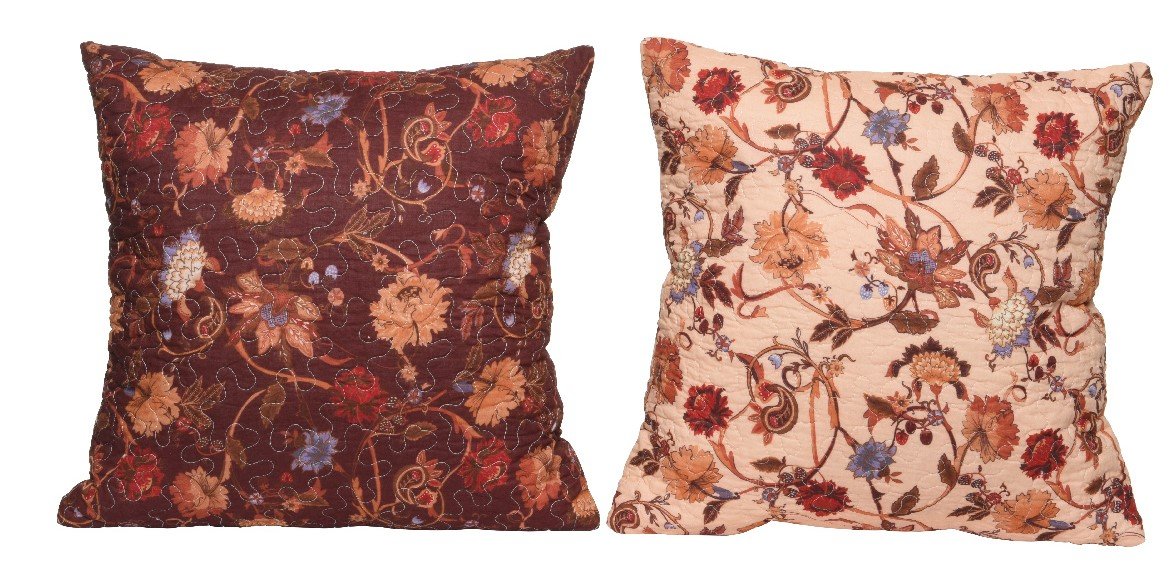 Dekoratyvinė pagalvė DECORIS, 2 - jų spalvų, 45 x 45 cm, 100 % medvilnė - 2