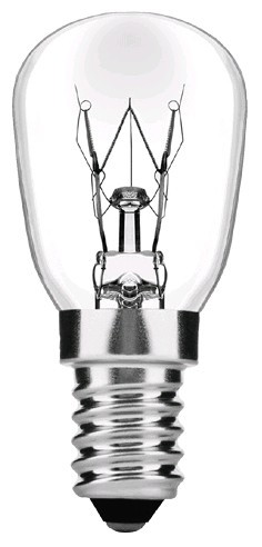 Kaitrinė orkaitės lemputė AVIDE, E14, T26, 220-240V, 150 lm, 360°-1