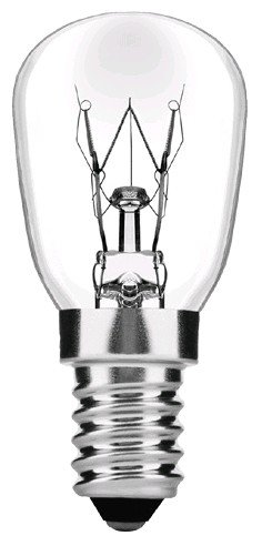 Kaitrinė orkaitės lemputė AVIDE, E14, T26, 220-240V, 150 lm, 360° - 2