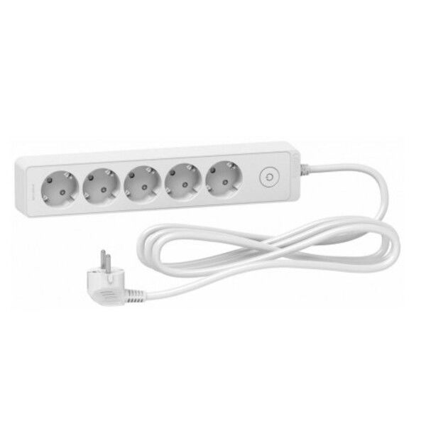 Ilgiklis Schneider, 5 lizdai, 1,5 m., baltas; ST9451W-0