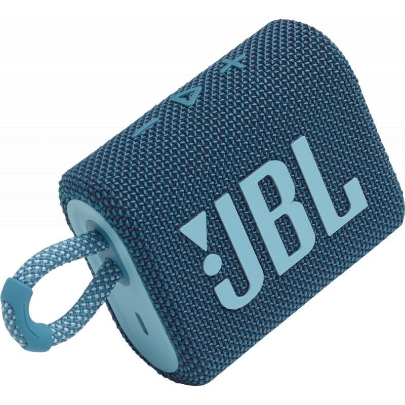 Belaidė garso kolonėlė JBL GO3BLU, Mėlyna