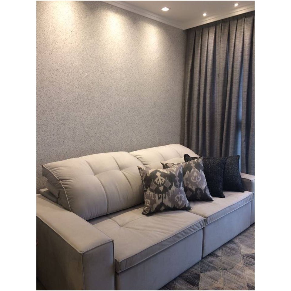 Skysti tapetai SILKPLASTER Optima 054, pilkai smėlinės spalvos, 4,5 m2 - 2