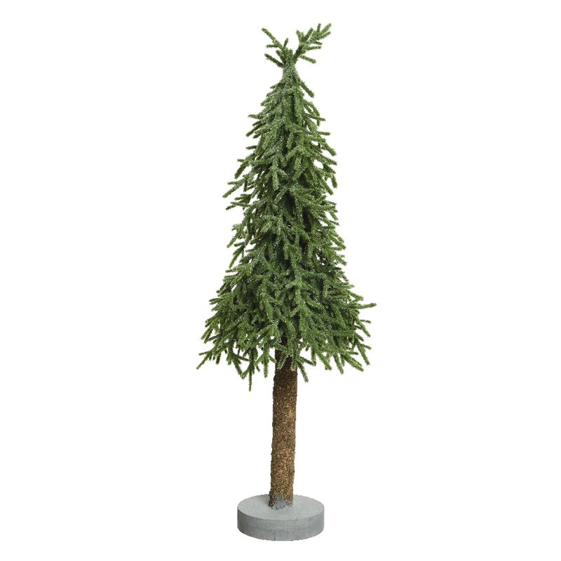 Dirbtinė eglutė EVERLANDS Grandis Mini Tree Glitter, žalios sp., 23 x 75 cm