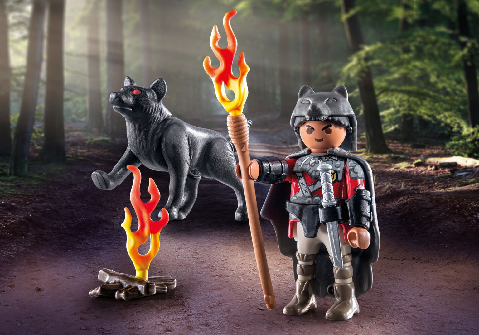 Karys su vilku PLAYMOBIL SPECIAL PLUS 71482-1