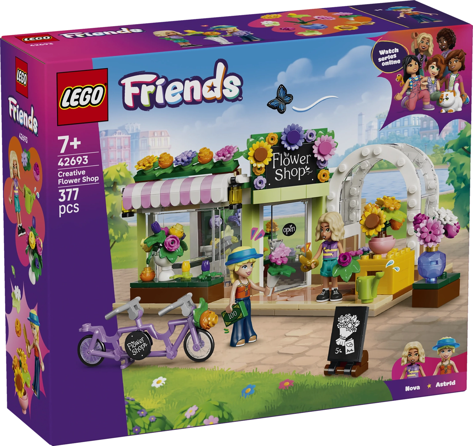 Konstruktorius LEGO Friends Creative Flower Shop - 1