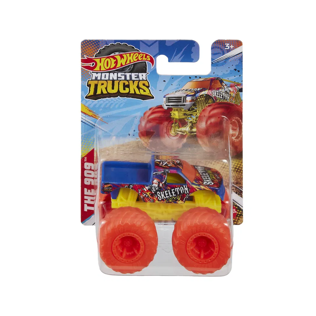 Automobilis HOT WHEELS MONSTER TRUCKS džipas, 1:70, įvairių dizainų-0