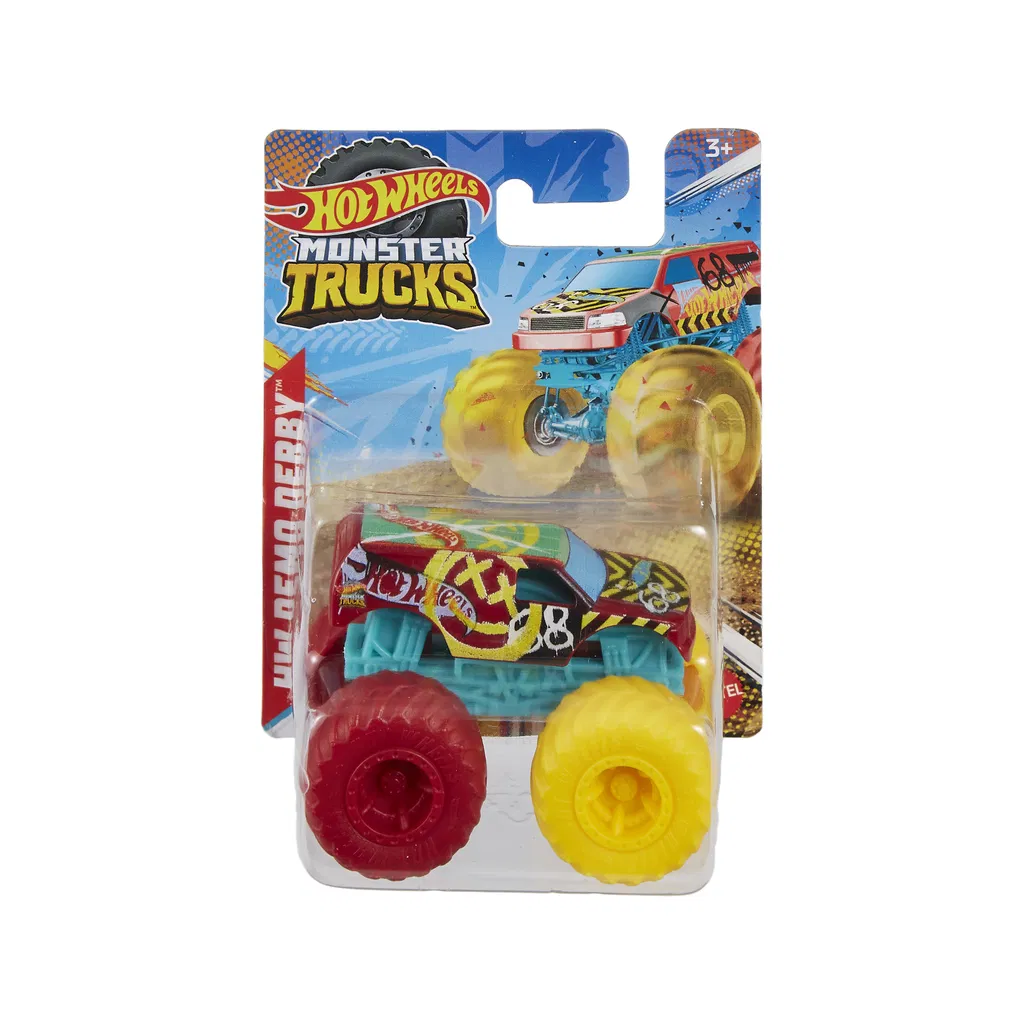 Automobilis HOT WHEELS MONSTER TRUCKS džipas, 1:70, įvairių dizainų - 4