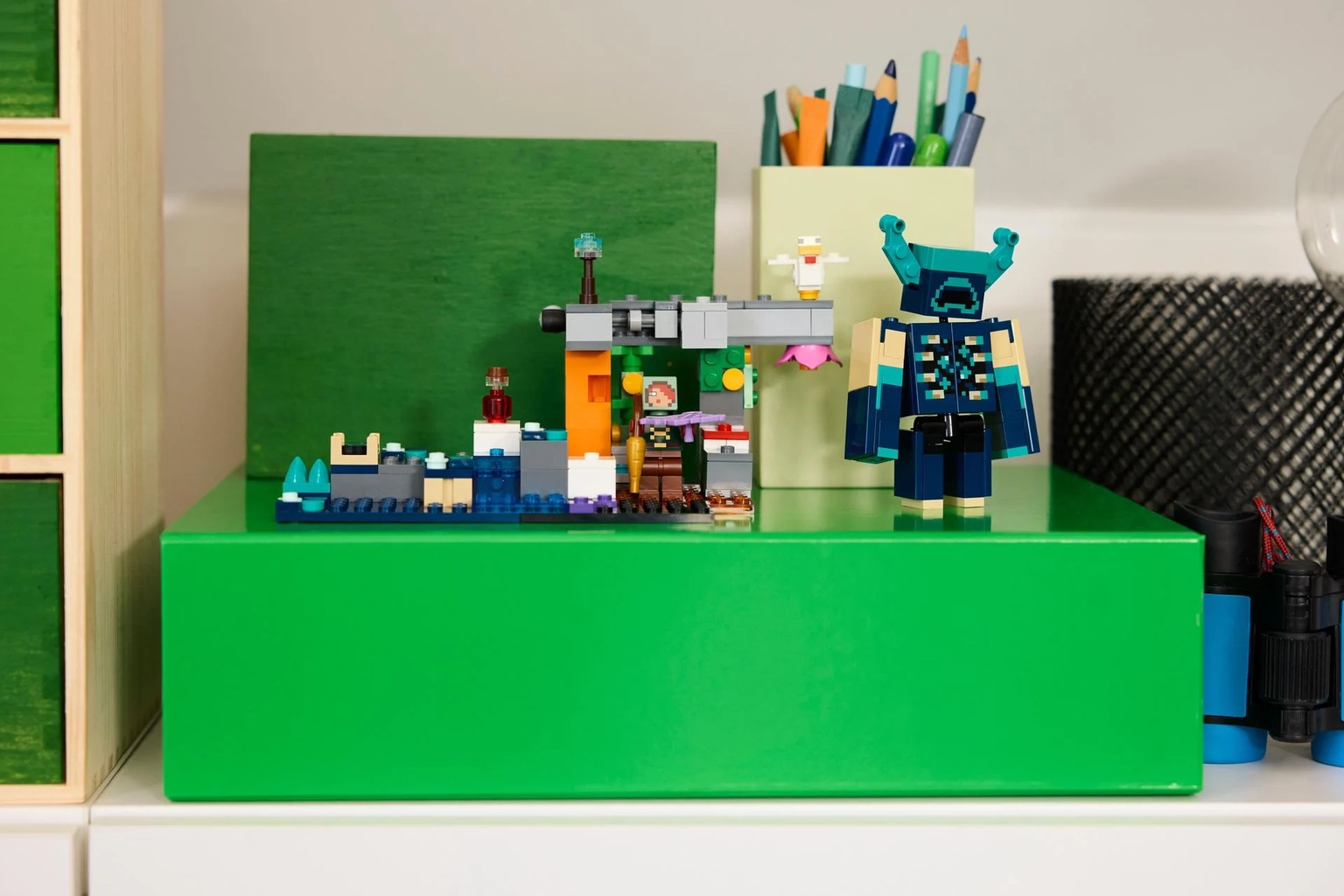Konstruktorius LEGO Minecraft The Warden Encounter - 3