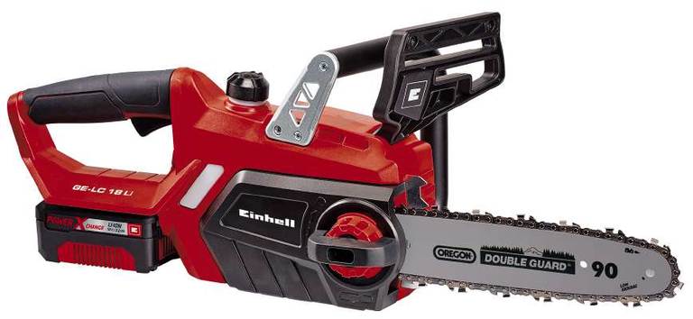 Akumuliatorinis grandininis pjūklas EINHELL GE-LC 18/25-1 LI, 18 V, 3,0 Ah, 25 cm, 4,5 m/s - 1