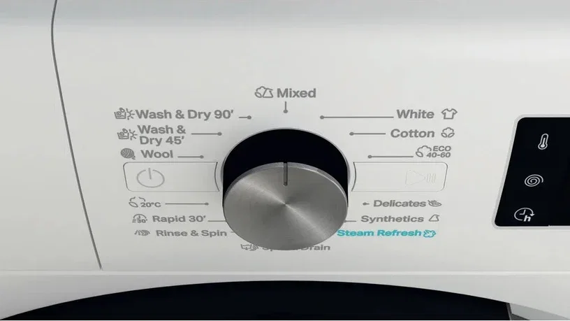 Skalbimo mašina - džiovyklė WHIRLPOOL FWDB 864349 BV EE - ermitazas.lt