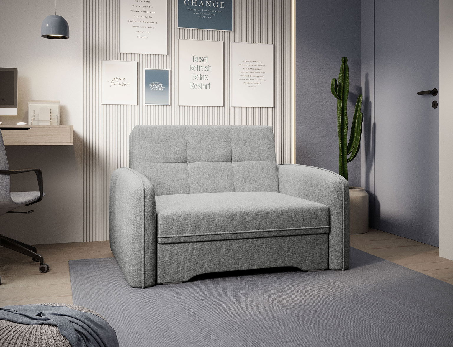 Sofa Laine 1, pilka - 8