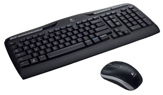 Klaviatūra Logitech MK330 EN, juoda, belaidė