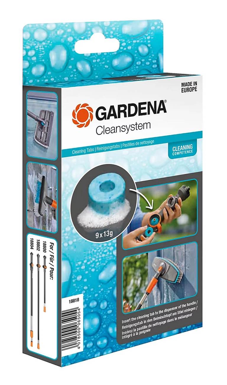 Šampūno tabletės GARDENA, 9 vnt.-0