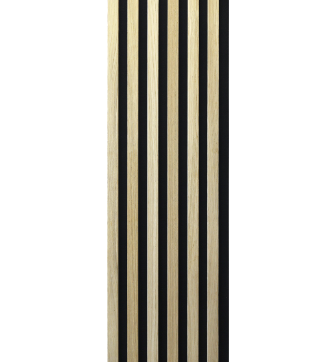 Akustinė dailylentė 6L, ąžuolo spalvos, 265 x 30 cm-0