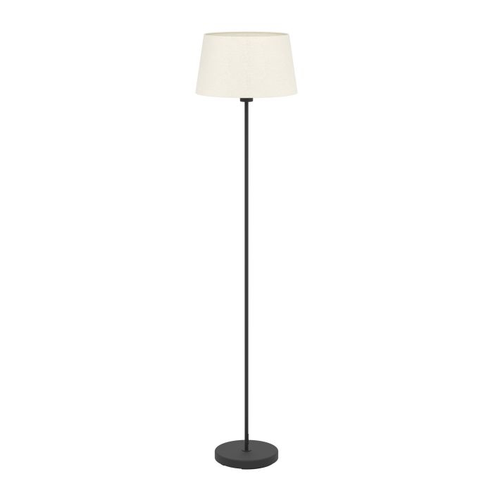 Toršeras EGLO FEBRES, 1xE27, 60W, juodos/baltos sp., Ø35cm, h153cm-0