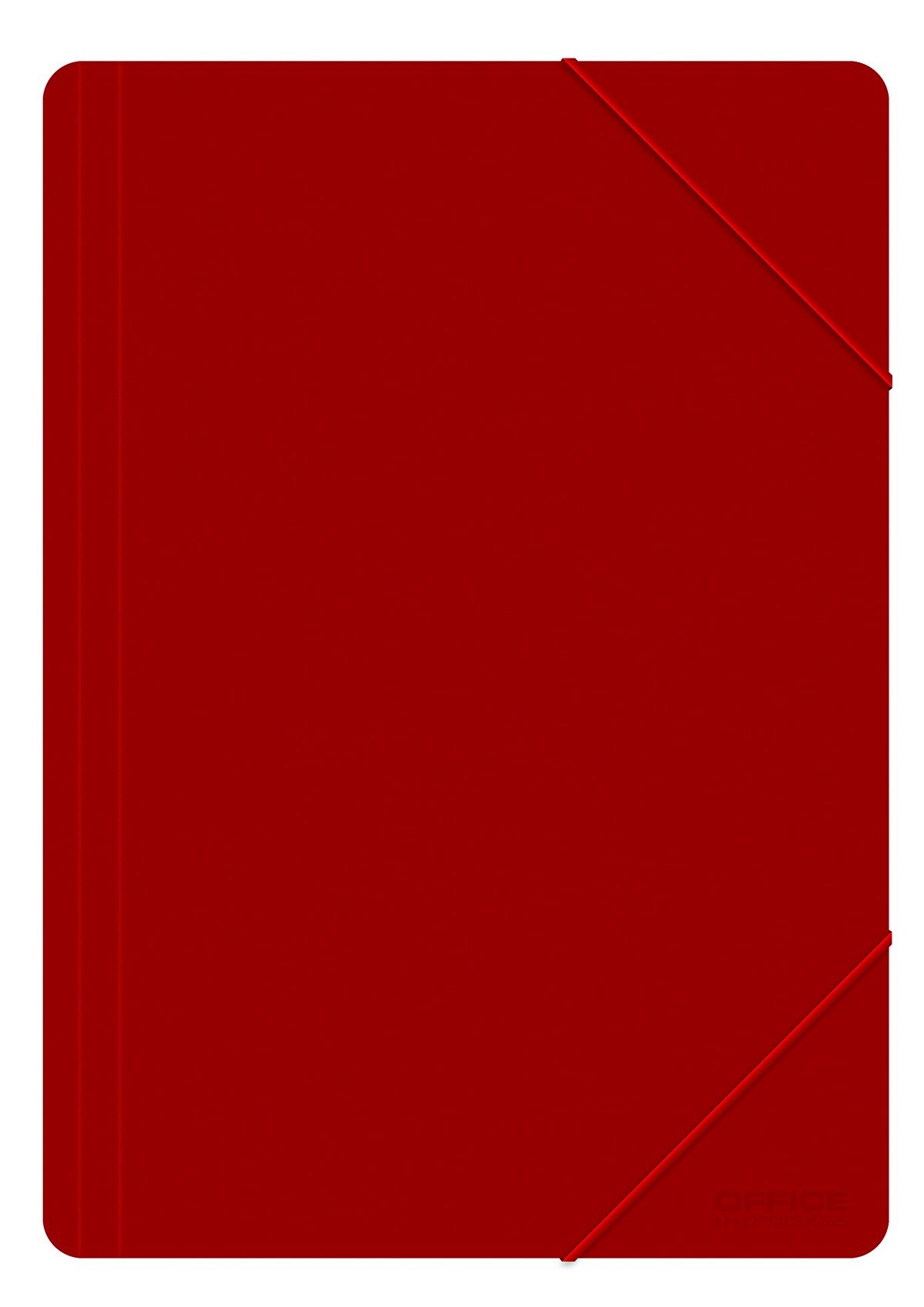 Aplankalas su guma PP, A4, 500mic,raudonas