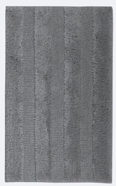 Vonios kilimėlis SOREMA NEW PLUS, 60 x 90 cm, 100 proc. medvilnės, pilkos sp.