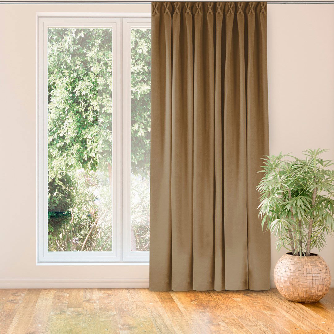 Naktinė užuolaida MILANA LIGHT BROWN FLEX, 220x175 cm - 2
