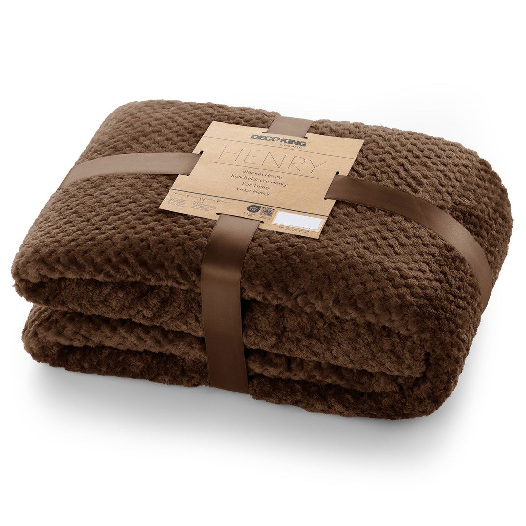 Pledas DecoKing Henry, 220x240 cm, ruda - 1