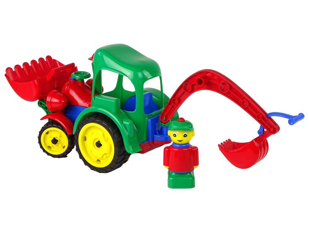 Didelis traktorius su vairuotojo figūrėle - 5