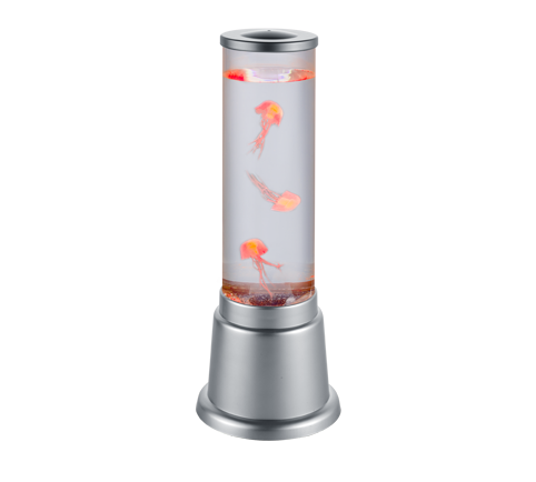 Stalinis LED šviestuvas REALITY JELLY, 6W RGB 5lm su dek skysčiu titano sp Ø12,5x36cm - 5