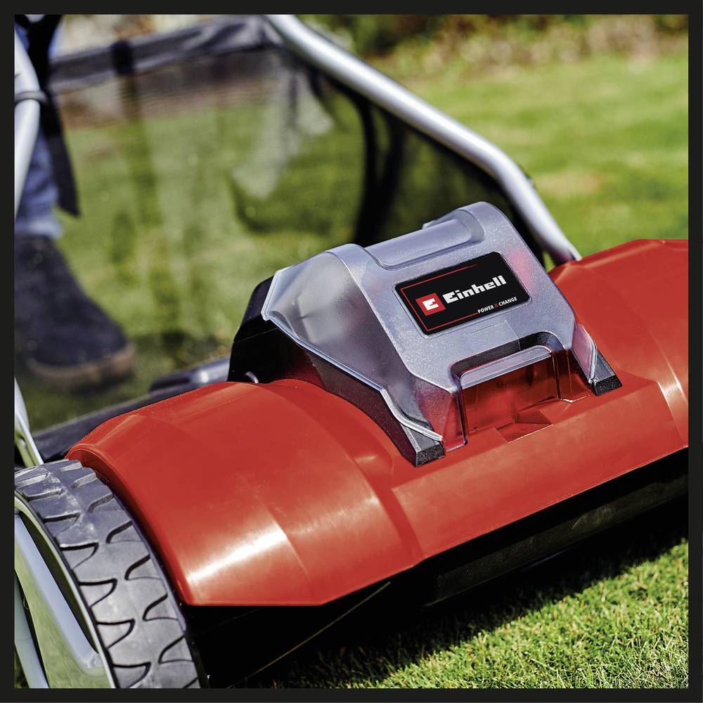 Akumuliatorinė vejapjovė EINHELL GE-HM 18/38 Li-Solo, 18 V, 38 cm, 45 l, be akumuliatoriaus - 8