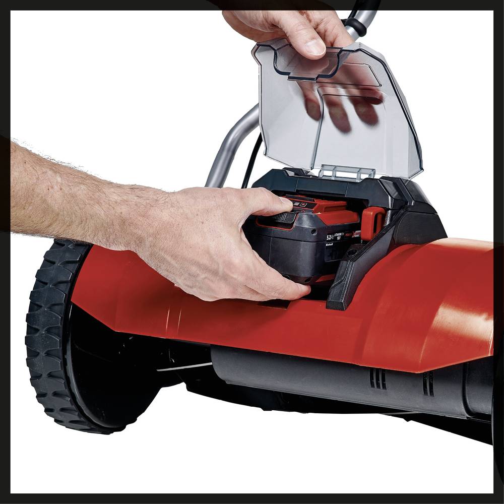 Akumuliatorinė vejapjovė EINHELL GE-HM 18/38 Li-Solo, 18 V, 38 cm, 45 l, be akumuliatoriaus - 3