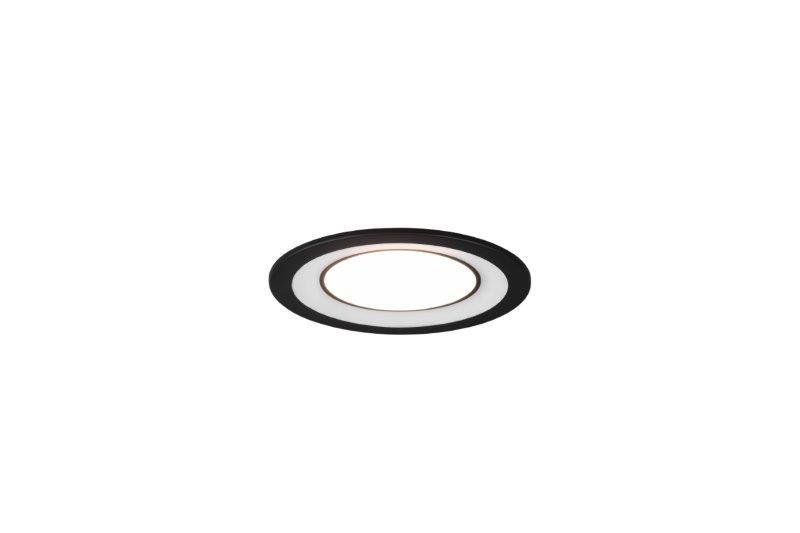Įleidžiamas LED šviestuvas TRIO CORE, 10 W, 3000 K, 1040 lm, 2 šviesos šaltiniai, juodos sp., Ø15 cm - 3