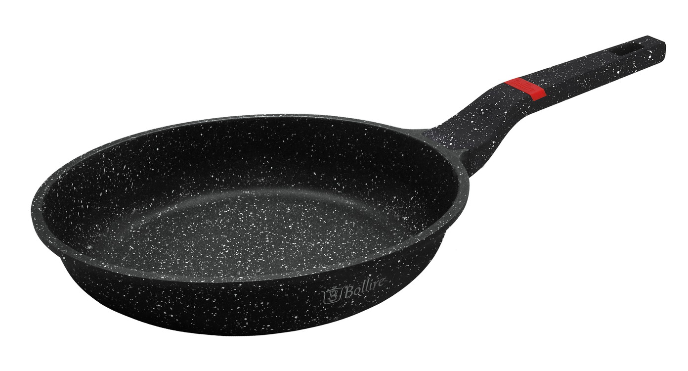 Lieto aliuminio keptuvė BOLLIRE MILANO, marmurine danga, Ø 28 cm-0