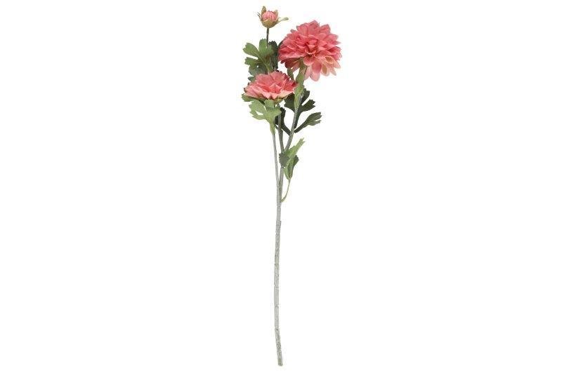 Dirbtinė gėlė DAHLIA, įv spalvų, 62 cm - 2