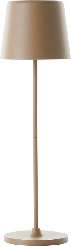 Stalinis LED šviestuvas BRILLIANT KAAMI IP44 2W 3000K 310lm DIM įkraun. kreminis Ø10x37cm-0